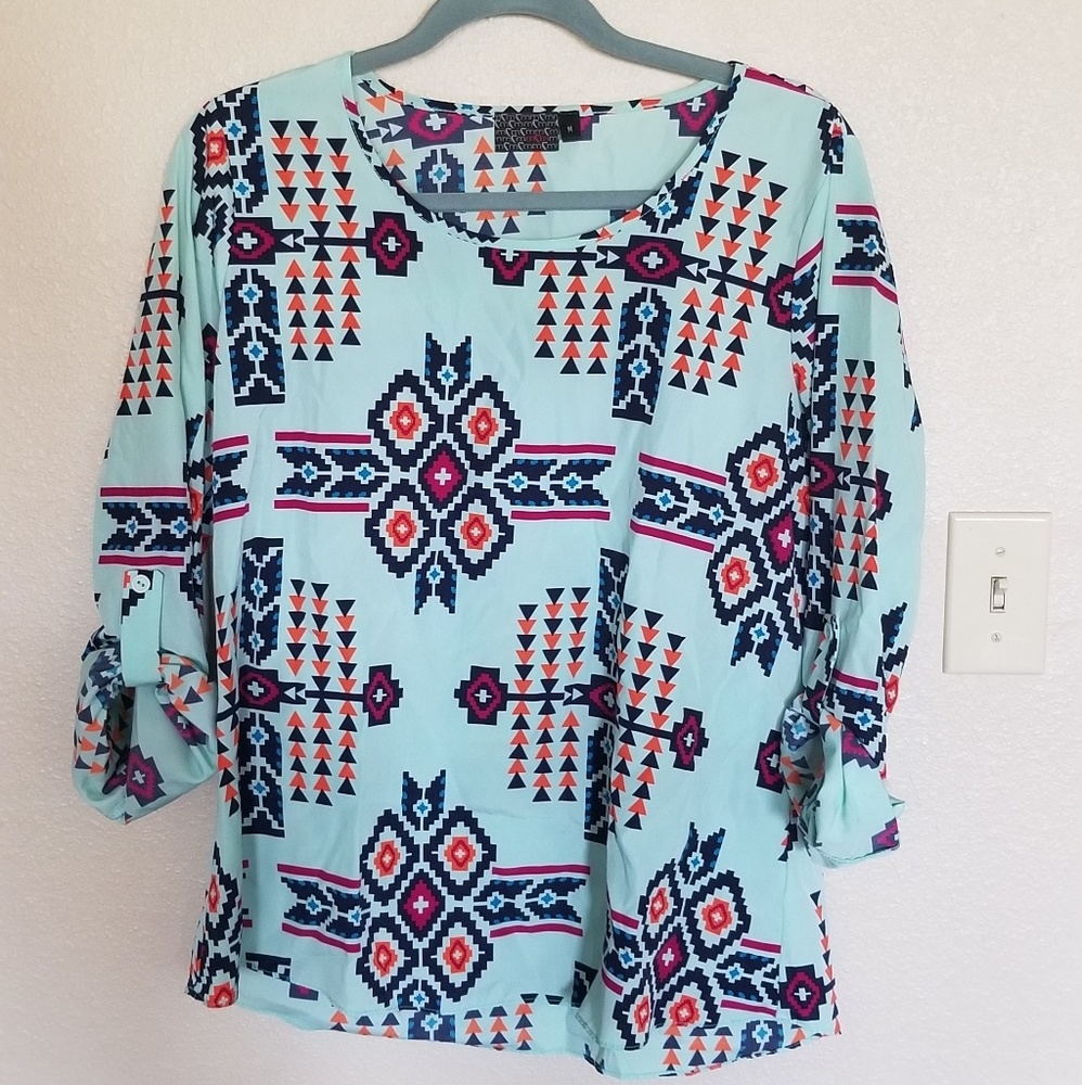 Gorgeous MMM Aztex Tunic shirt